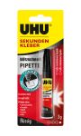 UHU Sekundenkleber blitzschnell Pipette Control flüssig 3g