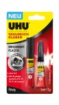 UHU Sekundenkleber Plastik Tube + Aktivator 3ml + 2g