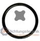 X-Ring 34,52 x 3,53 mm BS220 FKM 70 +/- 5 Shore A schwarz/black